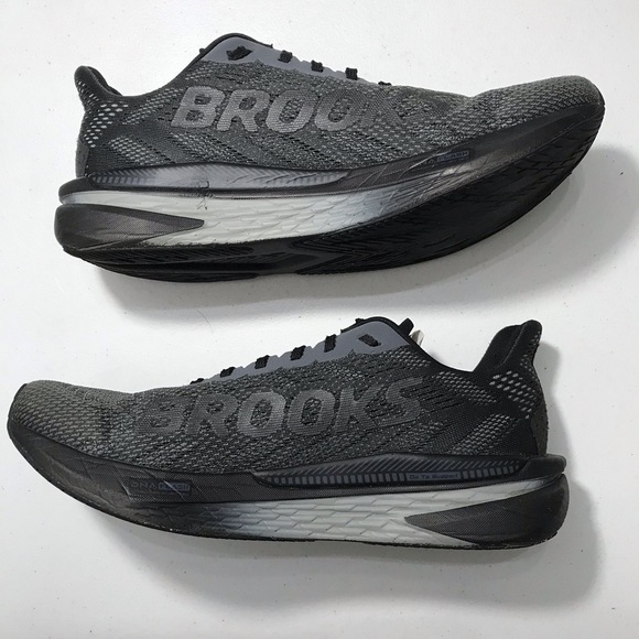 Brooks Hyperion 2 CTS Gray and Black Athletic Shoes Size 11D SB-07 main image 4
